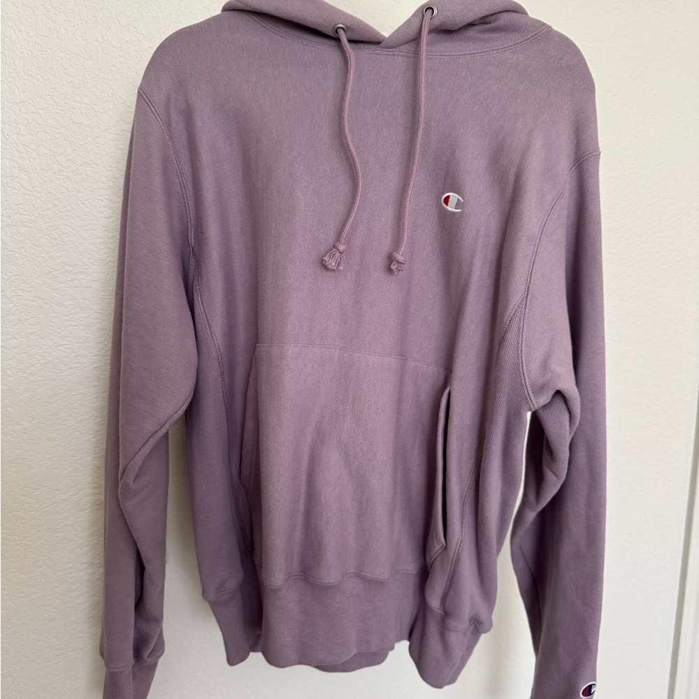 Champion Reverse Weave Lavender Hoodie